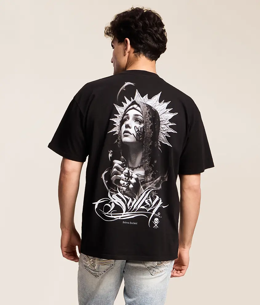 Sullen Zorloni T-Shirt - Men's Graphic T-Shirts in Jet Black | Buckle