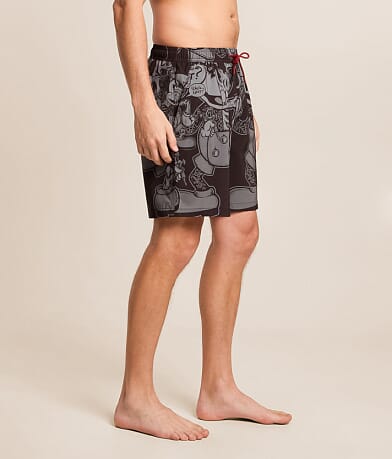 Who's Next Stretch Swim Trunks thumbnail 3