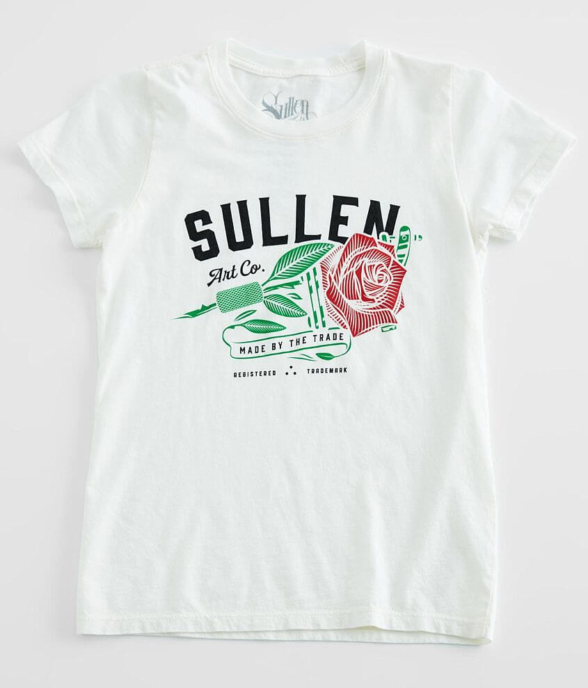Image of Sullen Angels Red Rose T-Shirt