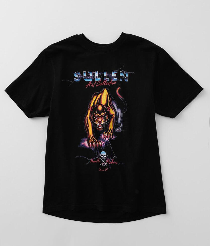 Sullen Angels Night Panther T-Shirt front view