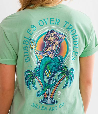 Sullen Bubbles Over Trouble T-Shirt BACK