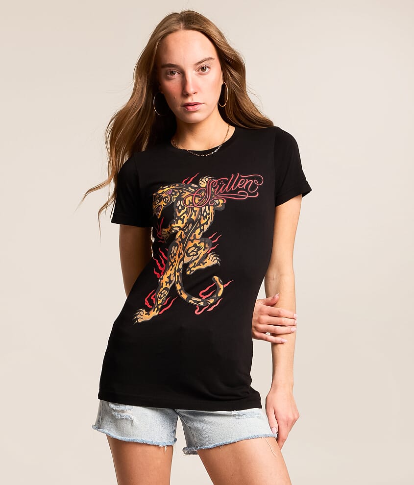 Angels Crawling Leopard T-Shirt - thumbnail 2