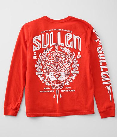Sullen Boys - Only The Strong T-Shirt BACK