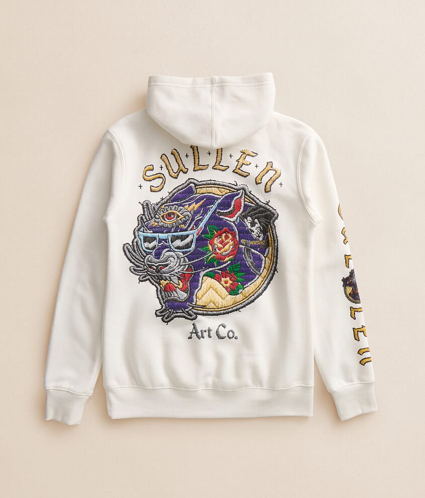 Boys - Panther Patch Hooded Sweatshirt