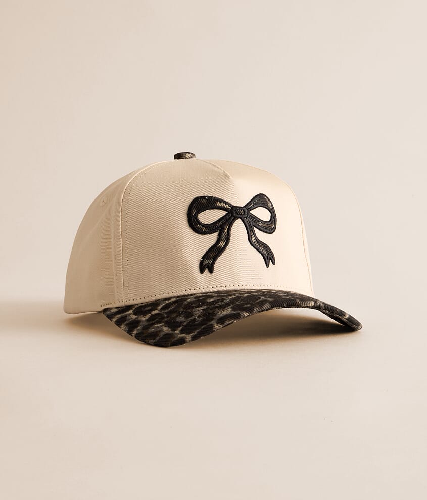 Leopard Bow Hat