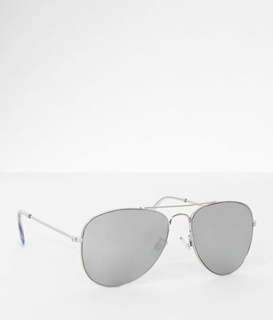 BKE Mirror Aviator Sunglasses front view