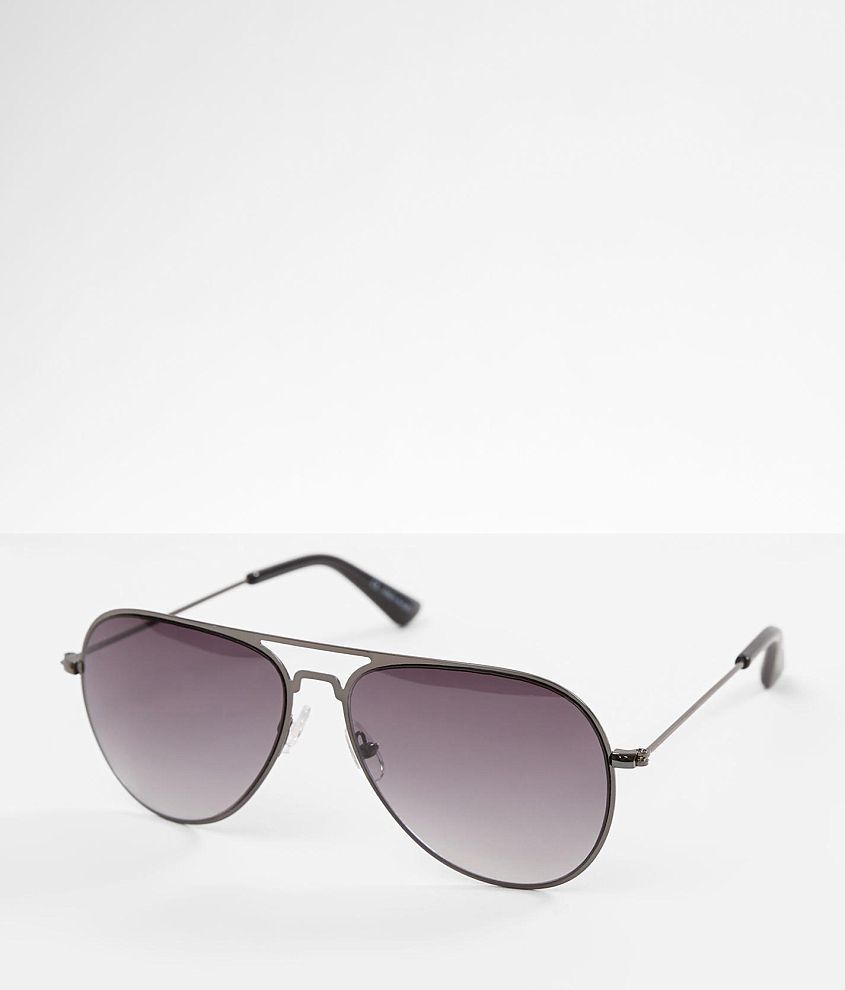 BKE Refined Aviator Sunglasses front view