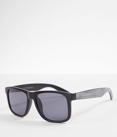 BKE Woodgrain Sunglasses front view