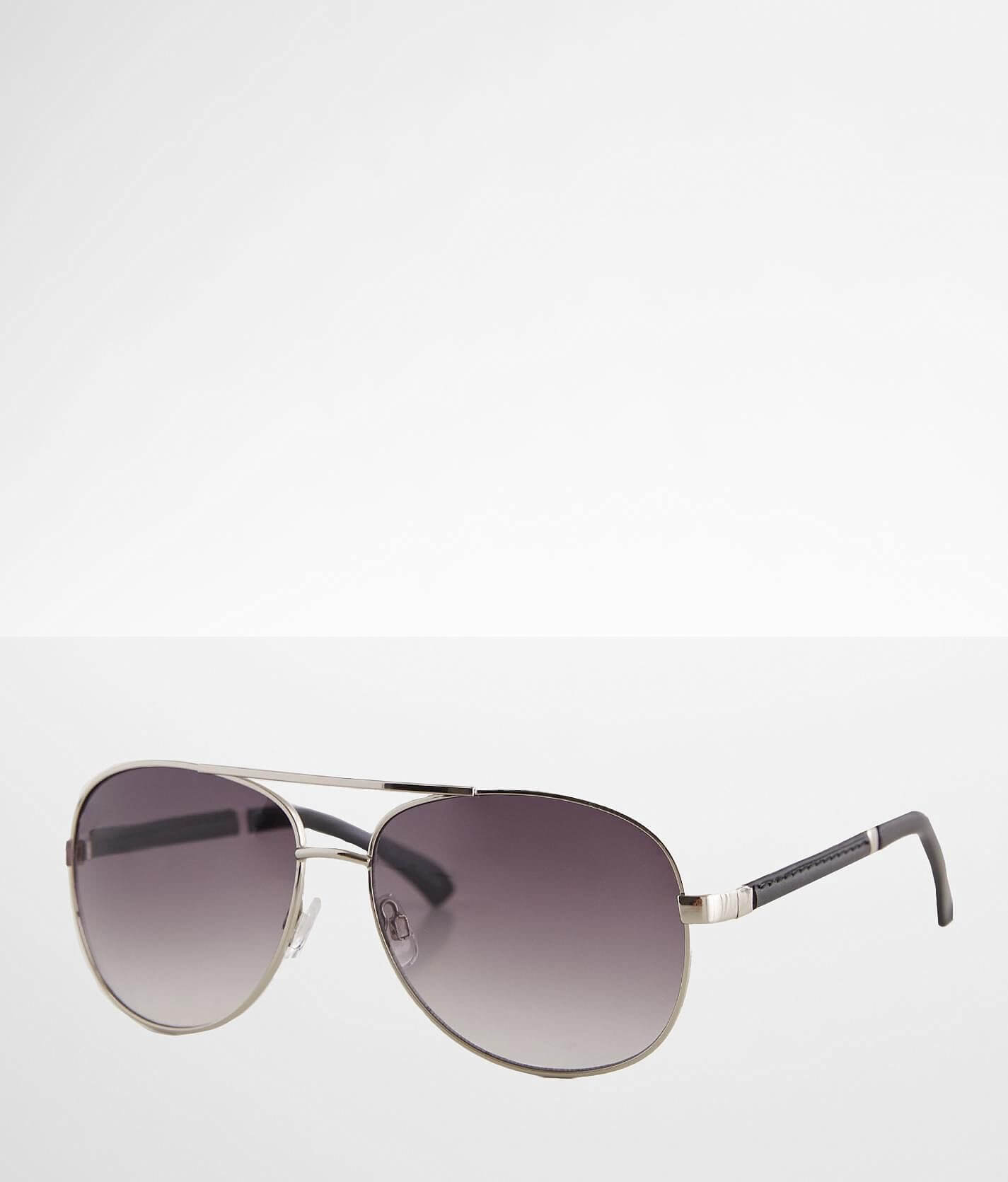 Black gradient outlet aviator sunglasses