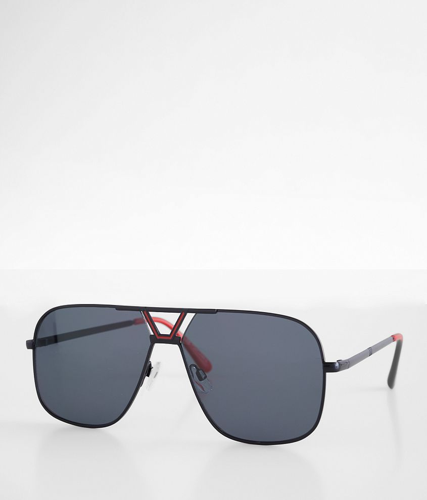 BKE Trend Aviator Sunglasses front view