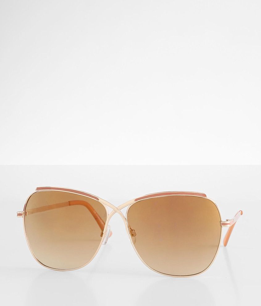 BKE Criss Cross Sunglasses front view