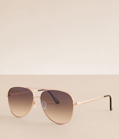 BKE Aviator Sunglasses front view