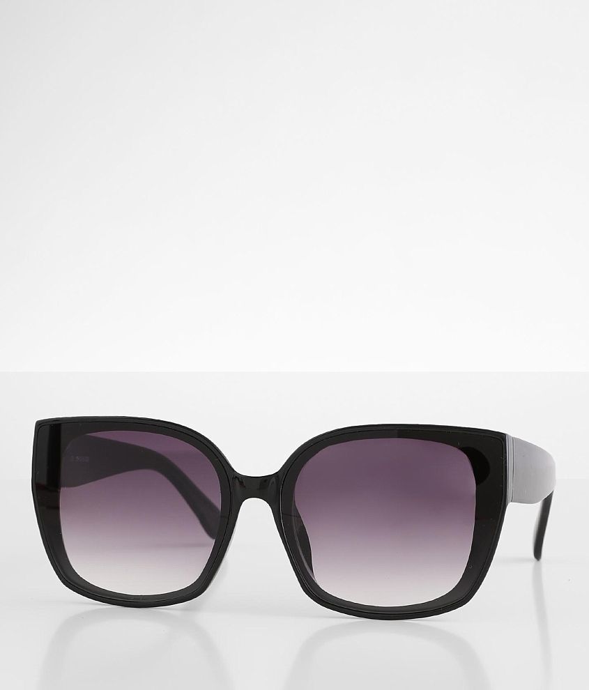 BKE Oversized Square Sunglasses front view
