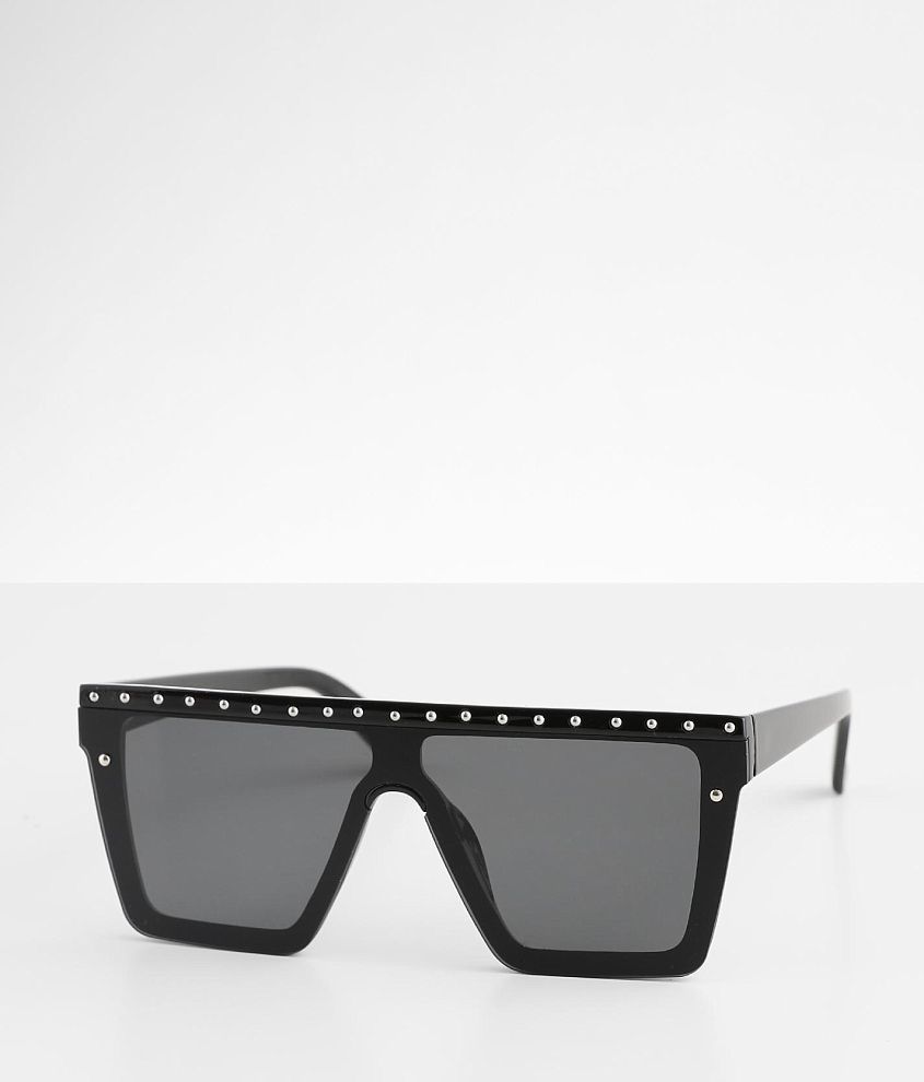 BKE Studded Square Sunglasses - Women display picture 2