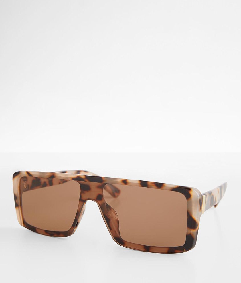 BKE Tort Shield Sunglasses front view