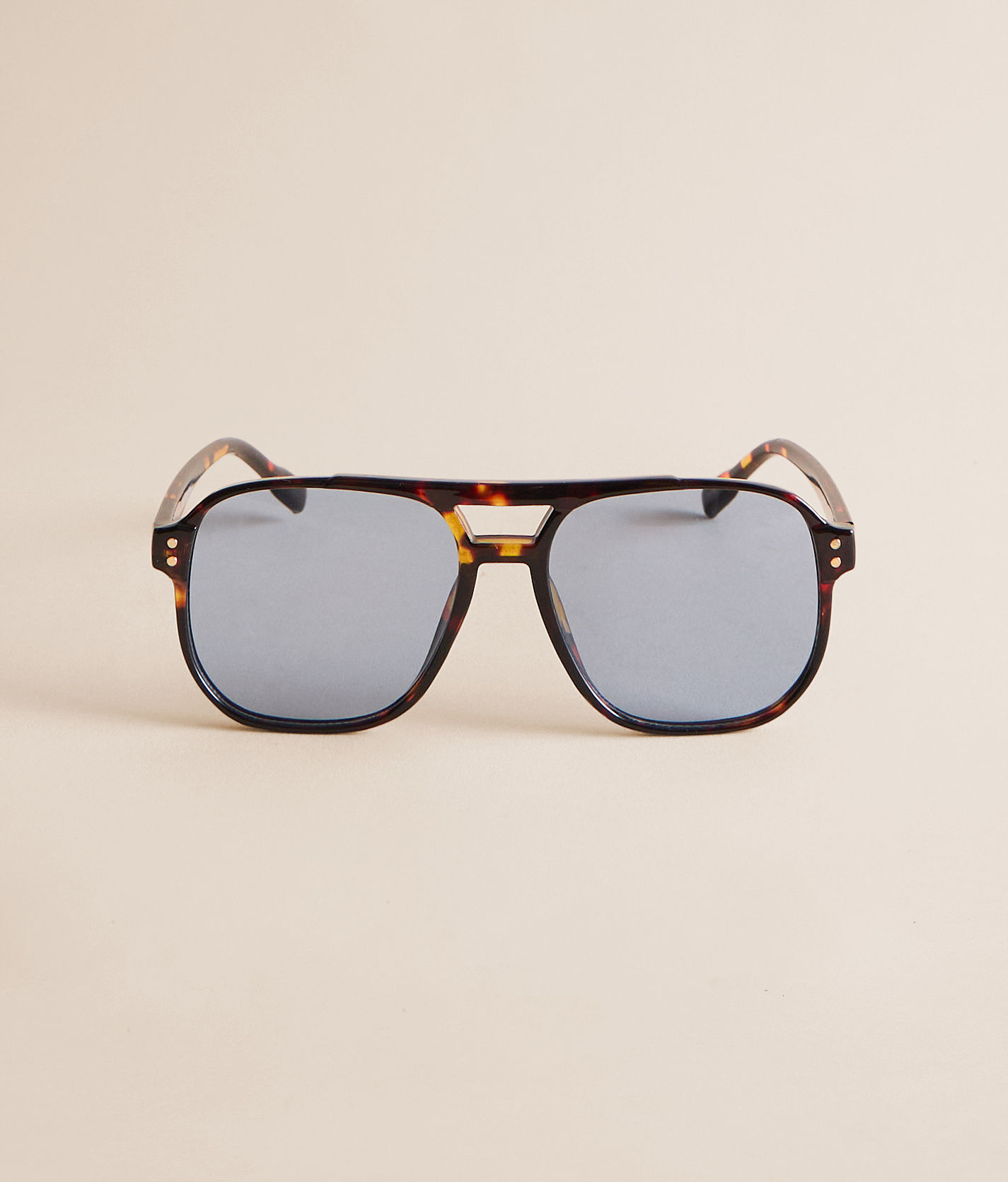 Treat Ürself Love summer baske BKE Retro Tort Aviator Sunglasses - Women's Sunglasses & Glasses