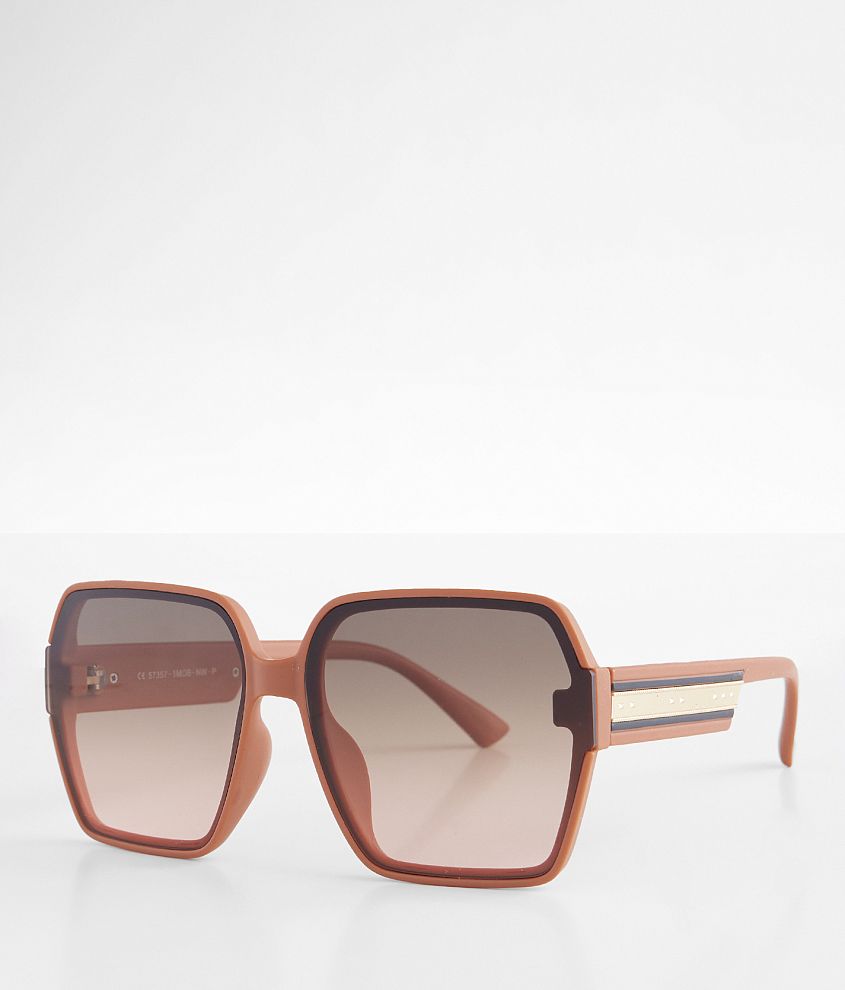 BKE Oversized Sunglasses front view