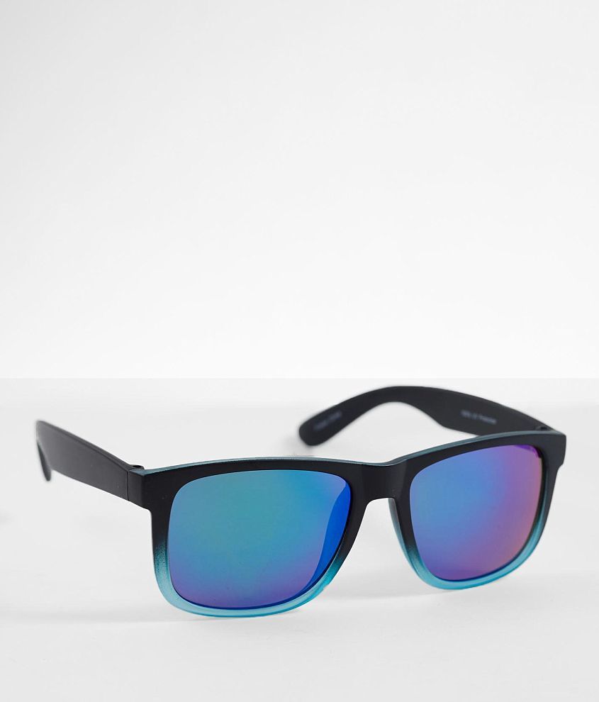 Bke Blue Dip Sunglasses - Black , Men's