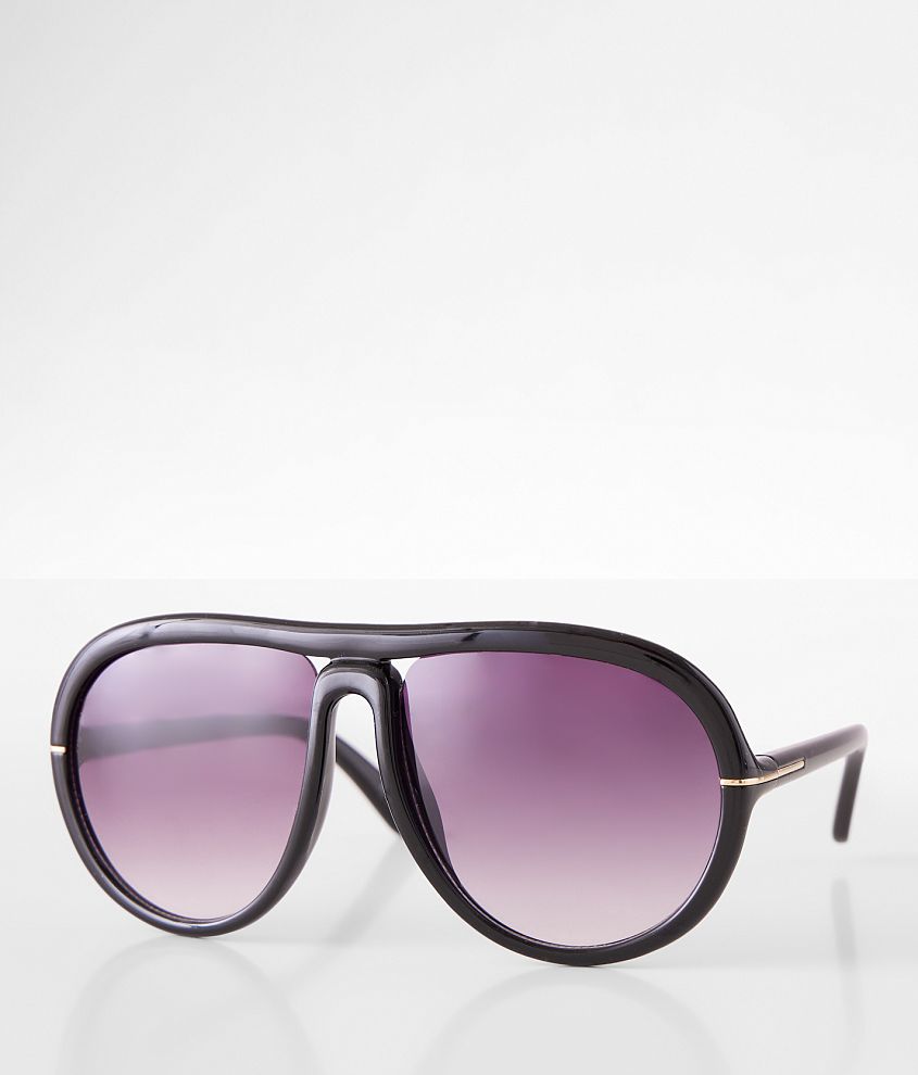 BKE Aviator Sunglasses front view