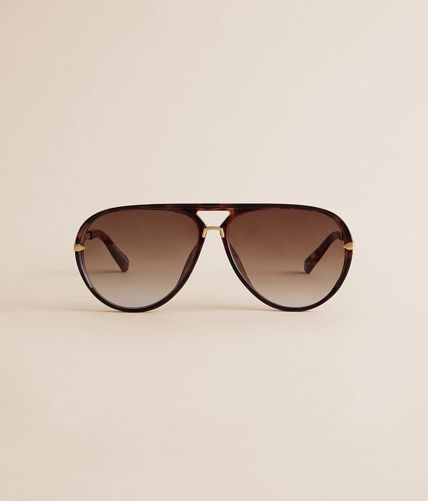 Tort Aviator Sunglasses - thumbnail 2