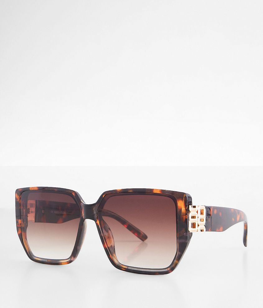 BKE Oversized Square Sunglasses