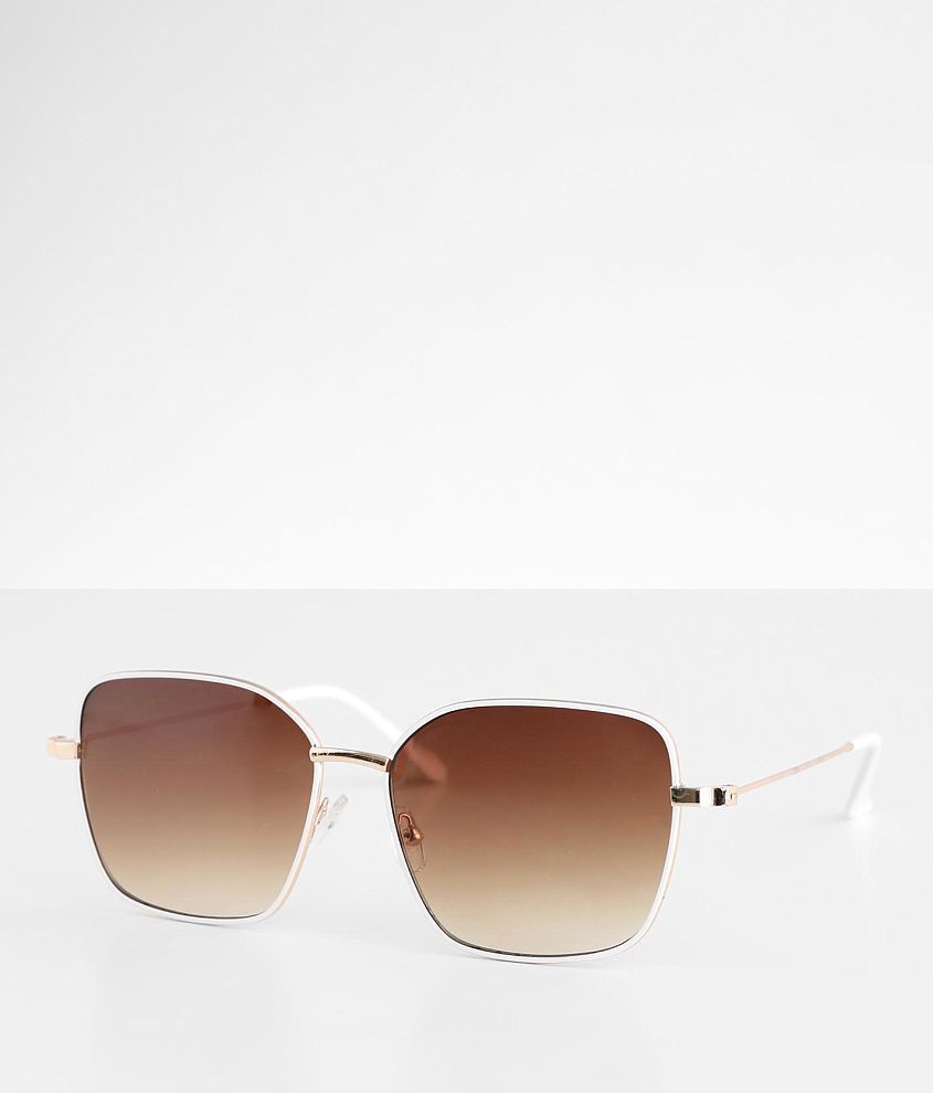 BKE Oversized Square Sunglasses front view
