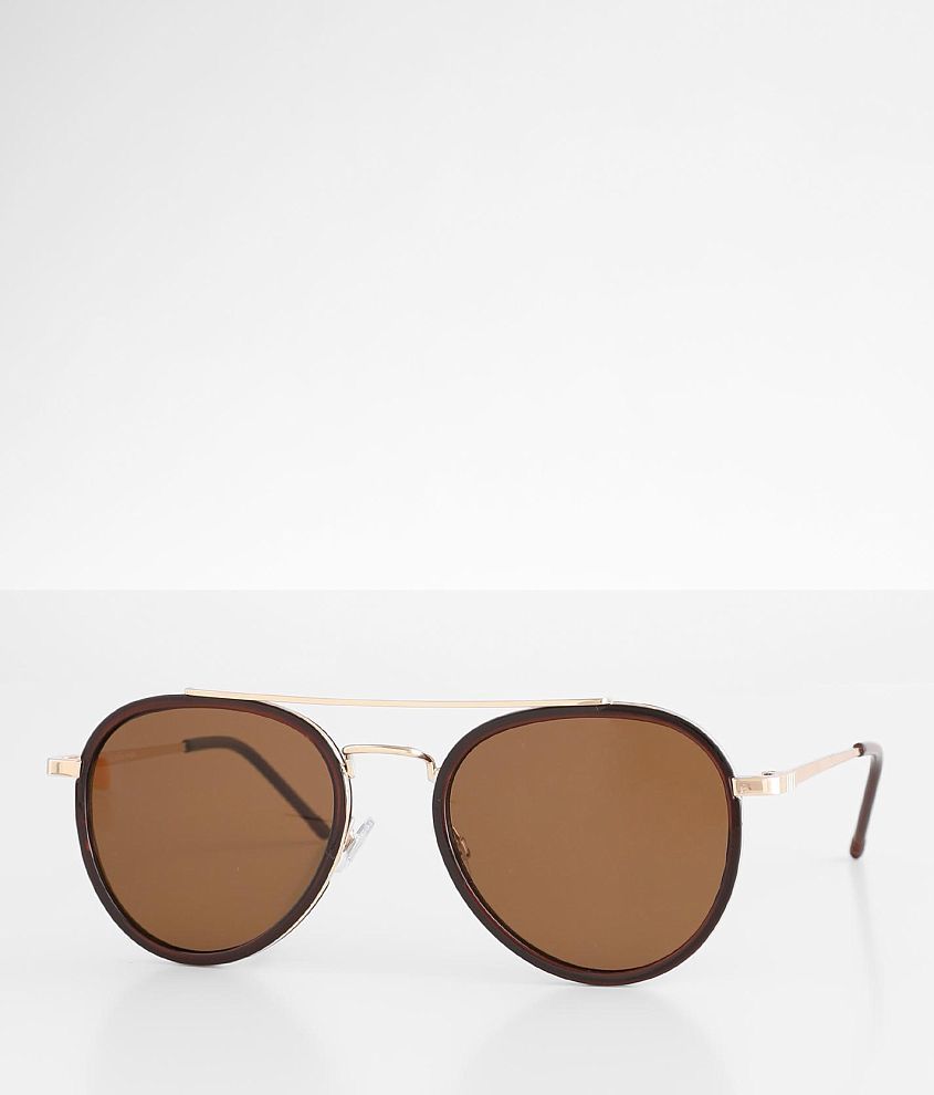 BKE Aviator Sunglasses front view