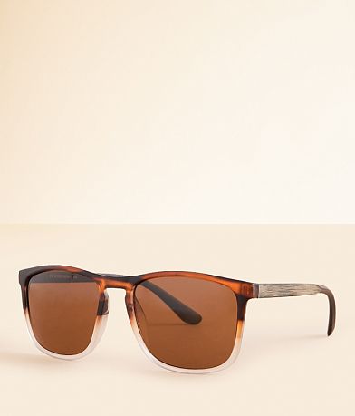 BKE Woodgrain Sunglasses front view