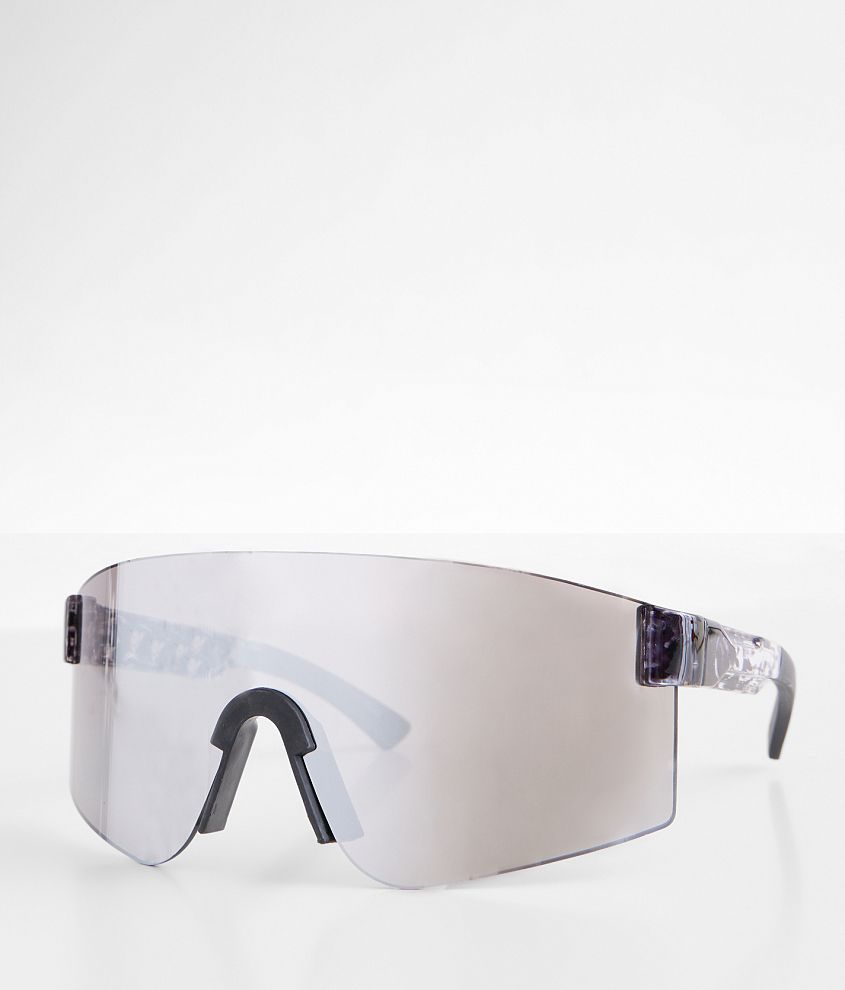 BKE Men's Full Shield Sunglasses