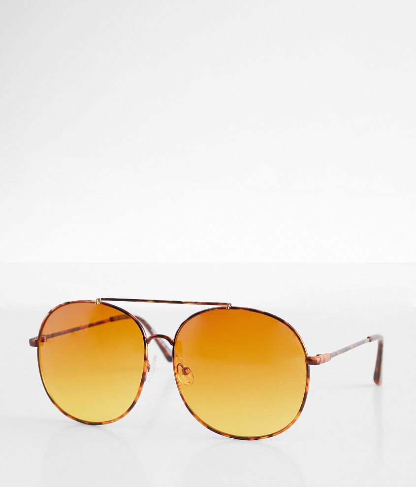 BKE Aviator Sunglasses front view