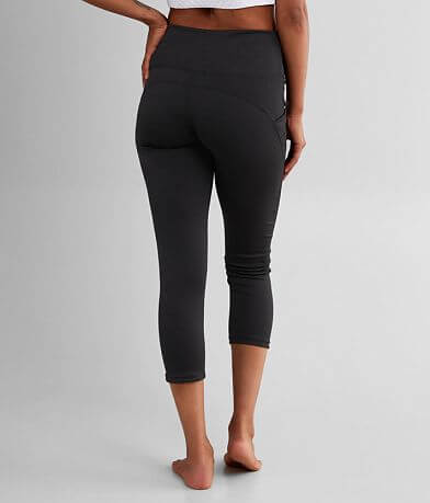 Dyce Active Solid Cropped Active Legging back view