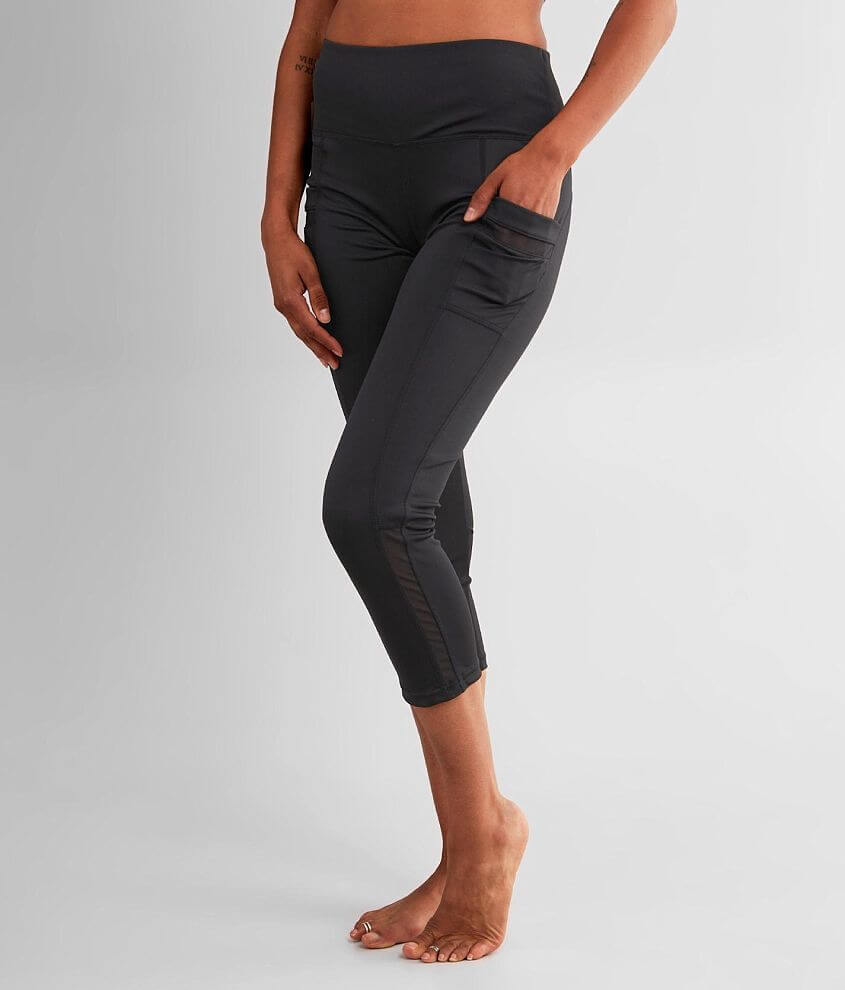 Dyce Active Solid Cropped Active Legging front view