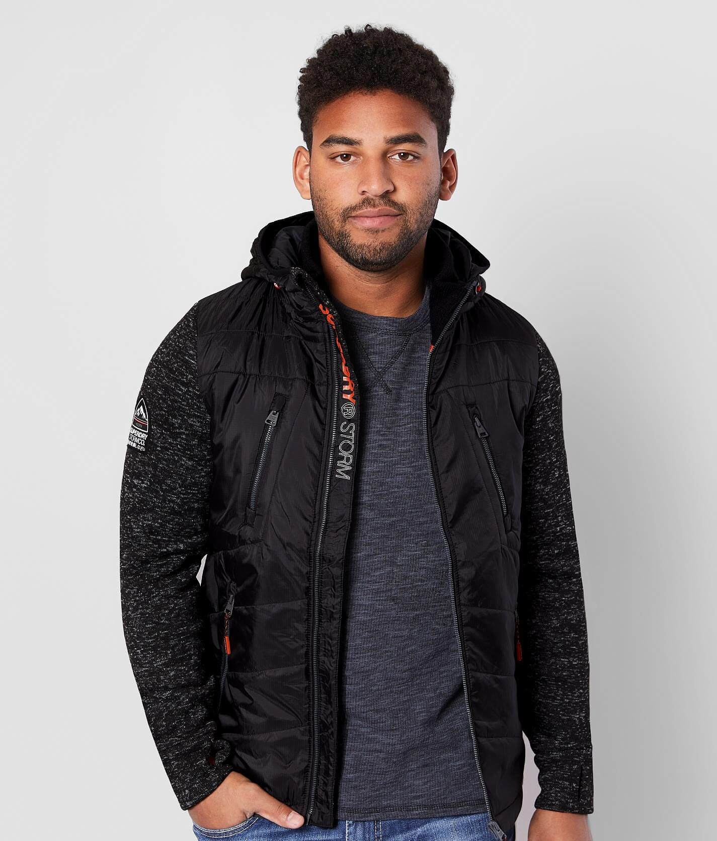 superdry storm hybrid gritty black