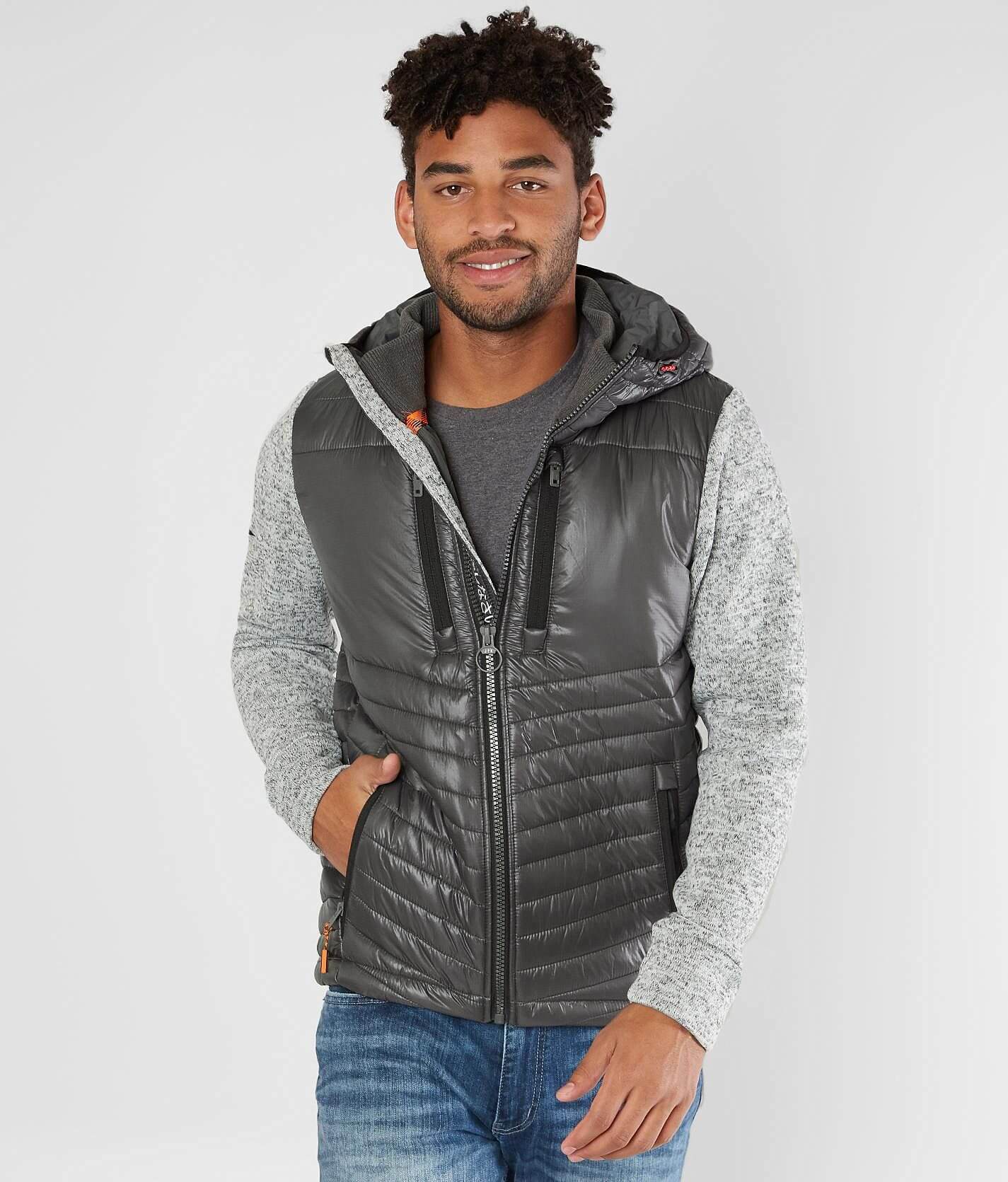 Superdry Training Stretch Hybrid Zip Through Jacket