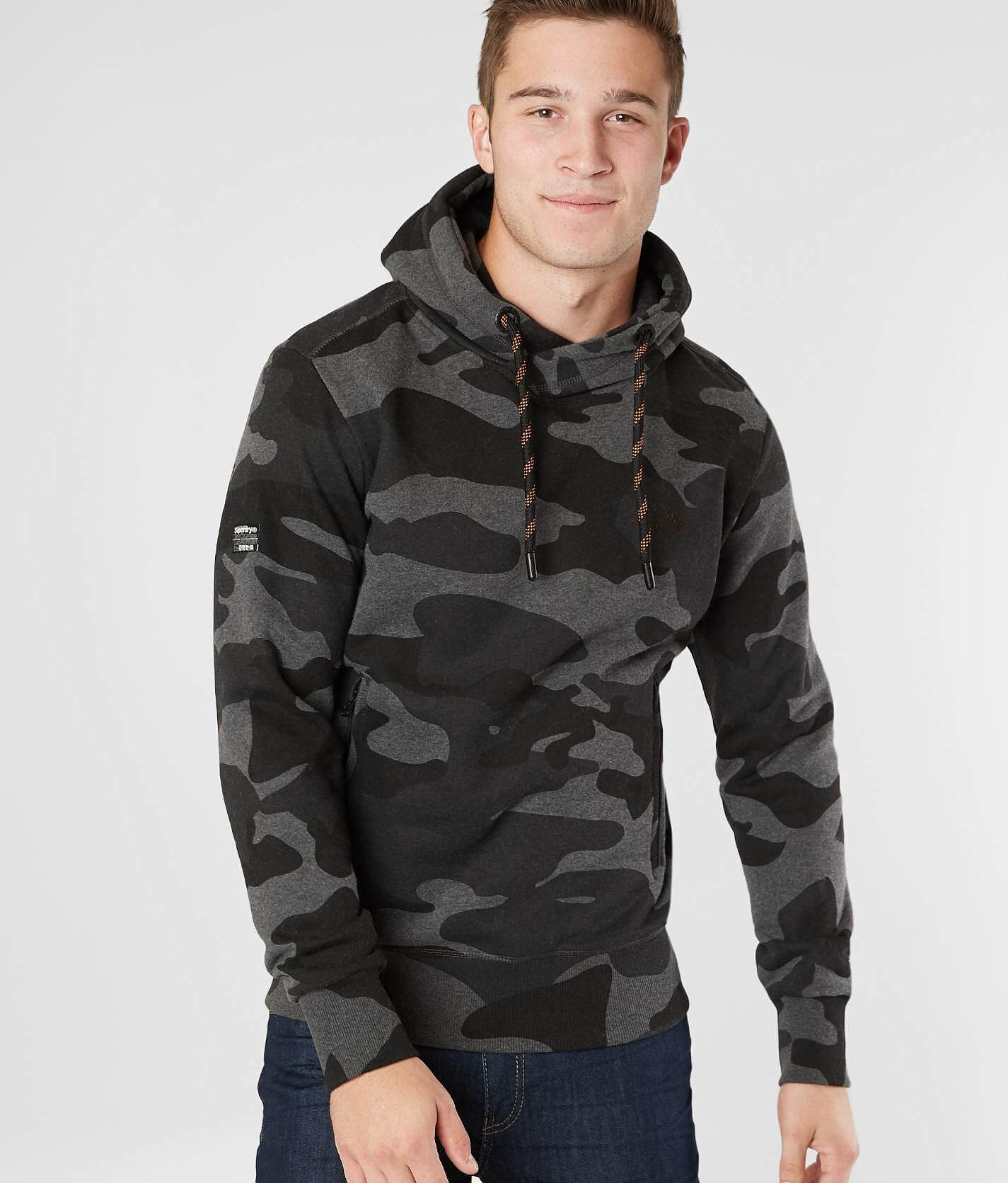 superdry hoodie camo