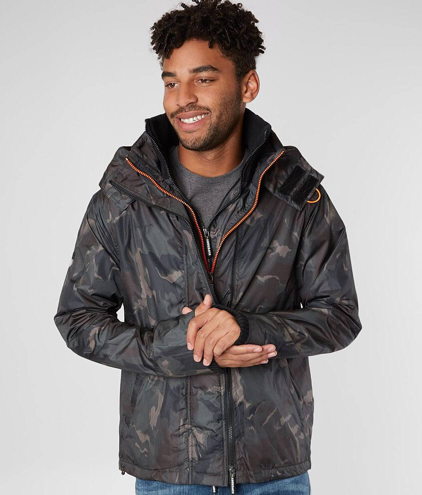 SuperDry&#174; Arctic Windcheater Hooded Jacket front view