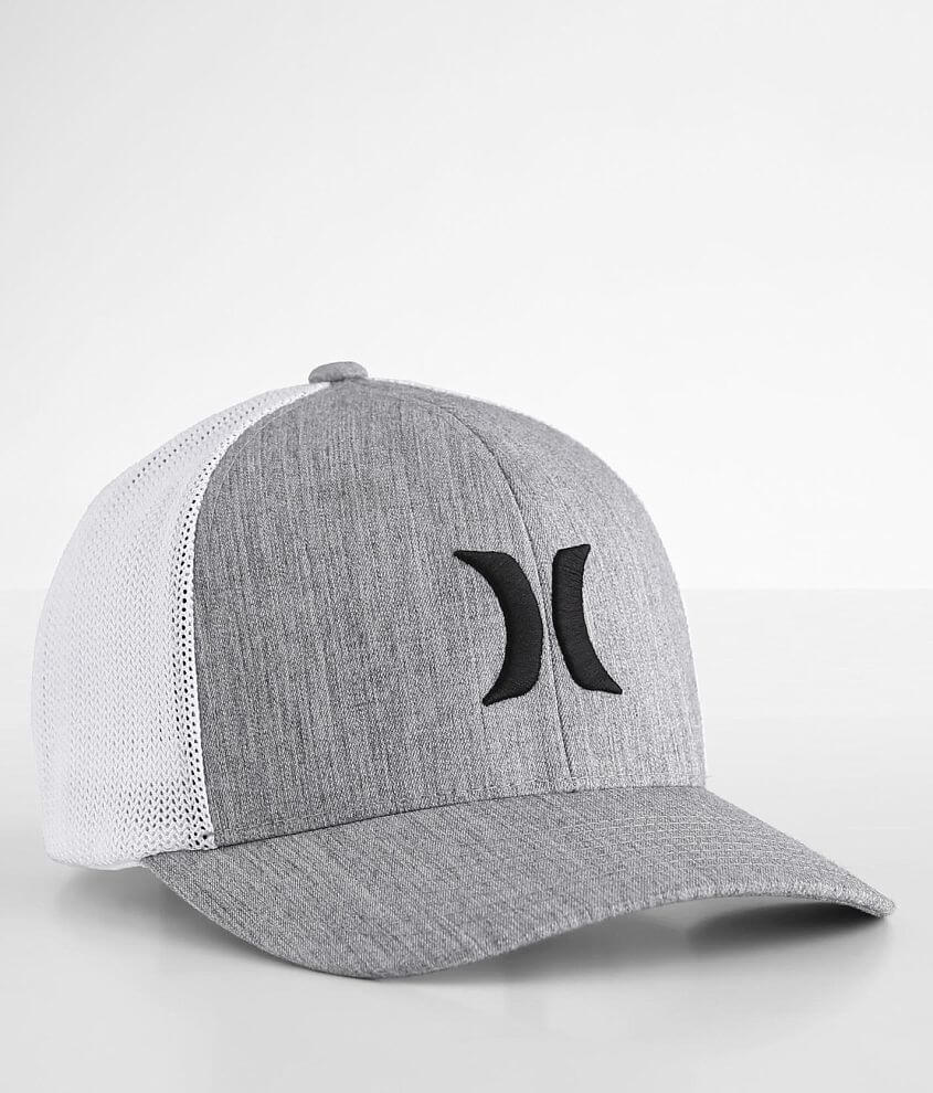 Hurley Icon Textures Stretch Hat front view