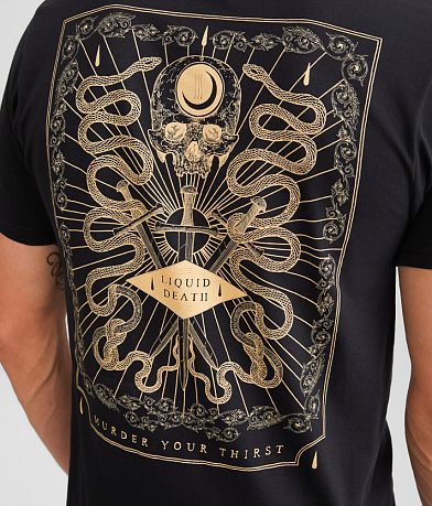 Liquid Death Death Oracle T-Shirt BACK