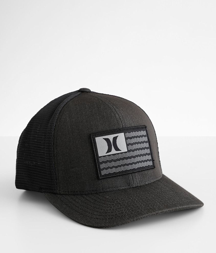 Hurley Icon Flag Stretch Hat front view