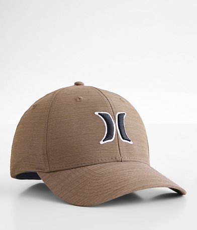 Hurley Logo Stretch Hat front view