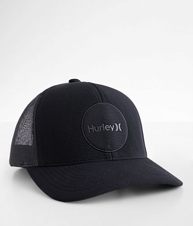 Gorra Negra Hurley Trucker Snapback Original