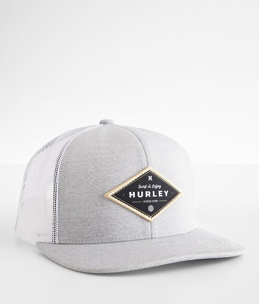 Hurley Renegade Trucker Hat - Men's Light Grey One Size