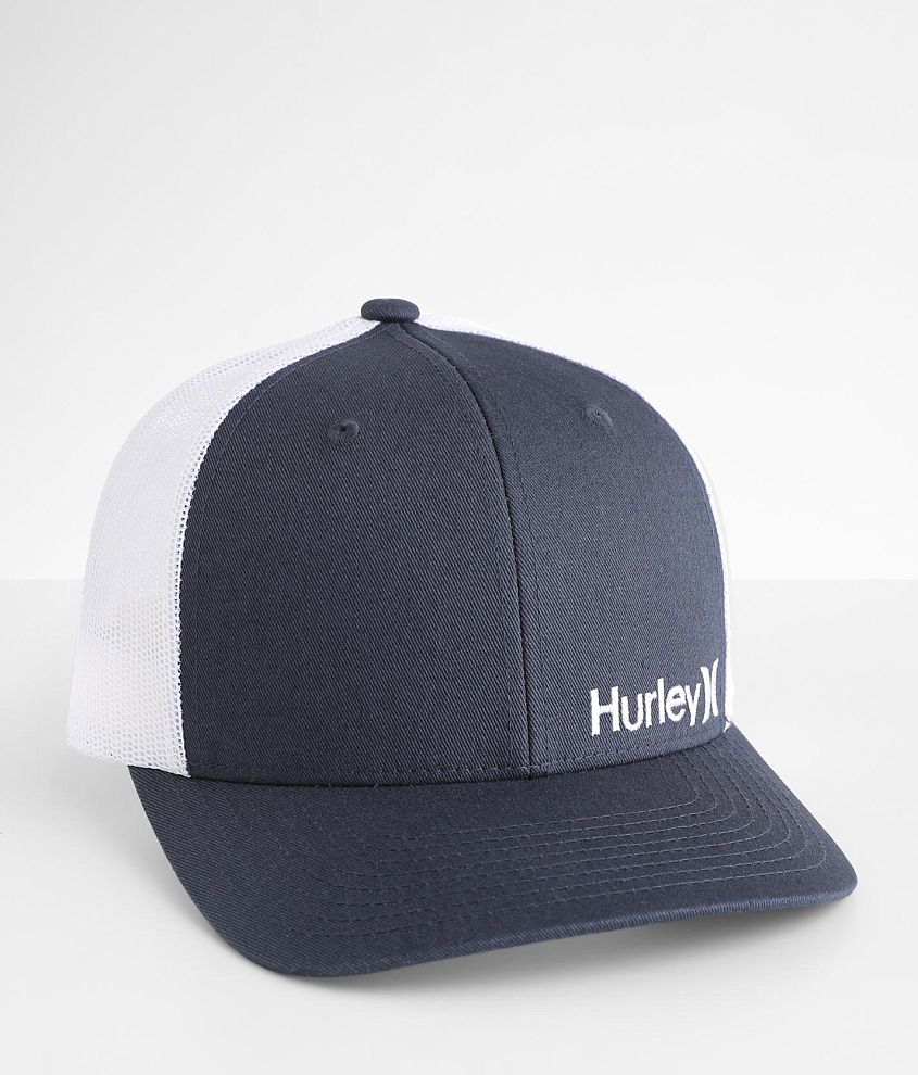 Hurley Corp Staple Trucker Hat front view