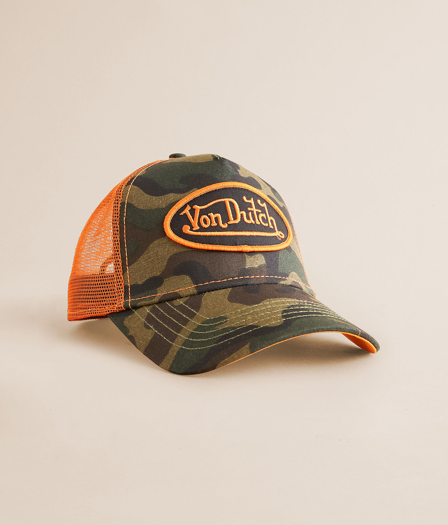 Von Dutch Multi Camo Trucker Hat - Men's Hats in Camo | Buckle