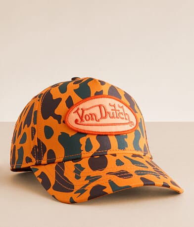 Von Dutch™ Hunter Camo Trucker Hat front view