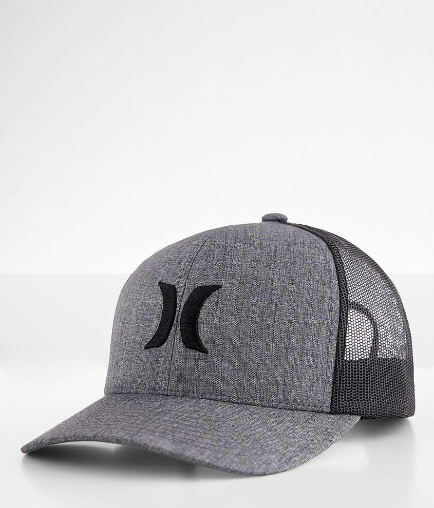 Hurley Del Mar Trucker Hat - Men's Hats in Heather Black Charcoal