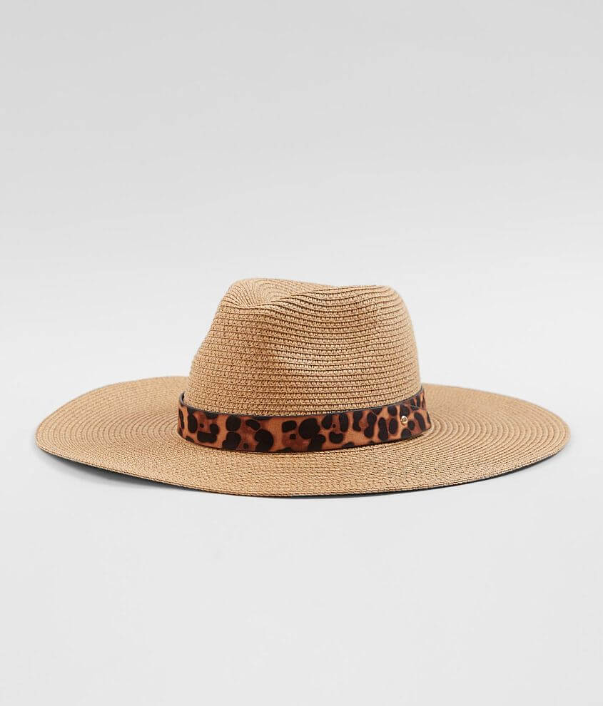 Straw Panama Hat front view
