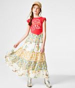Girls - Speechless Floral Tiered Chiffon Maxi Dress - Girl's Dresses in  Multi | Buckle