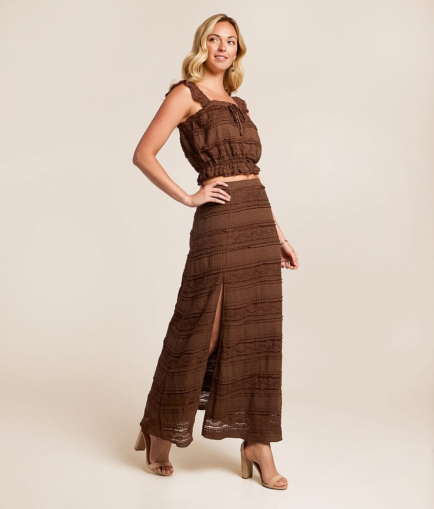 Lace Midi Skirt