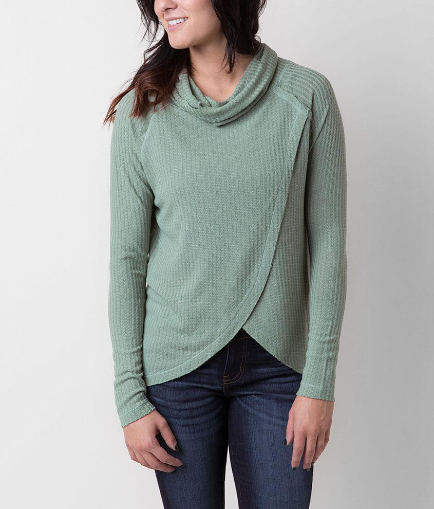 Daytrip Cowl Neck Top front view